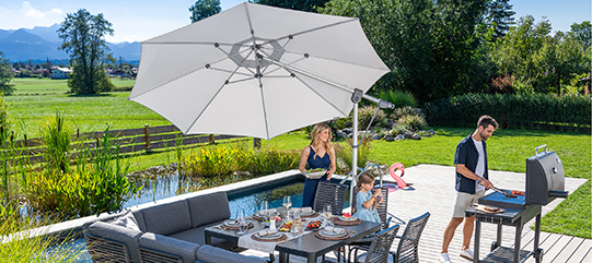 Soldes parasols - banner