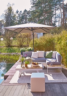 doppler Parasol de balcon