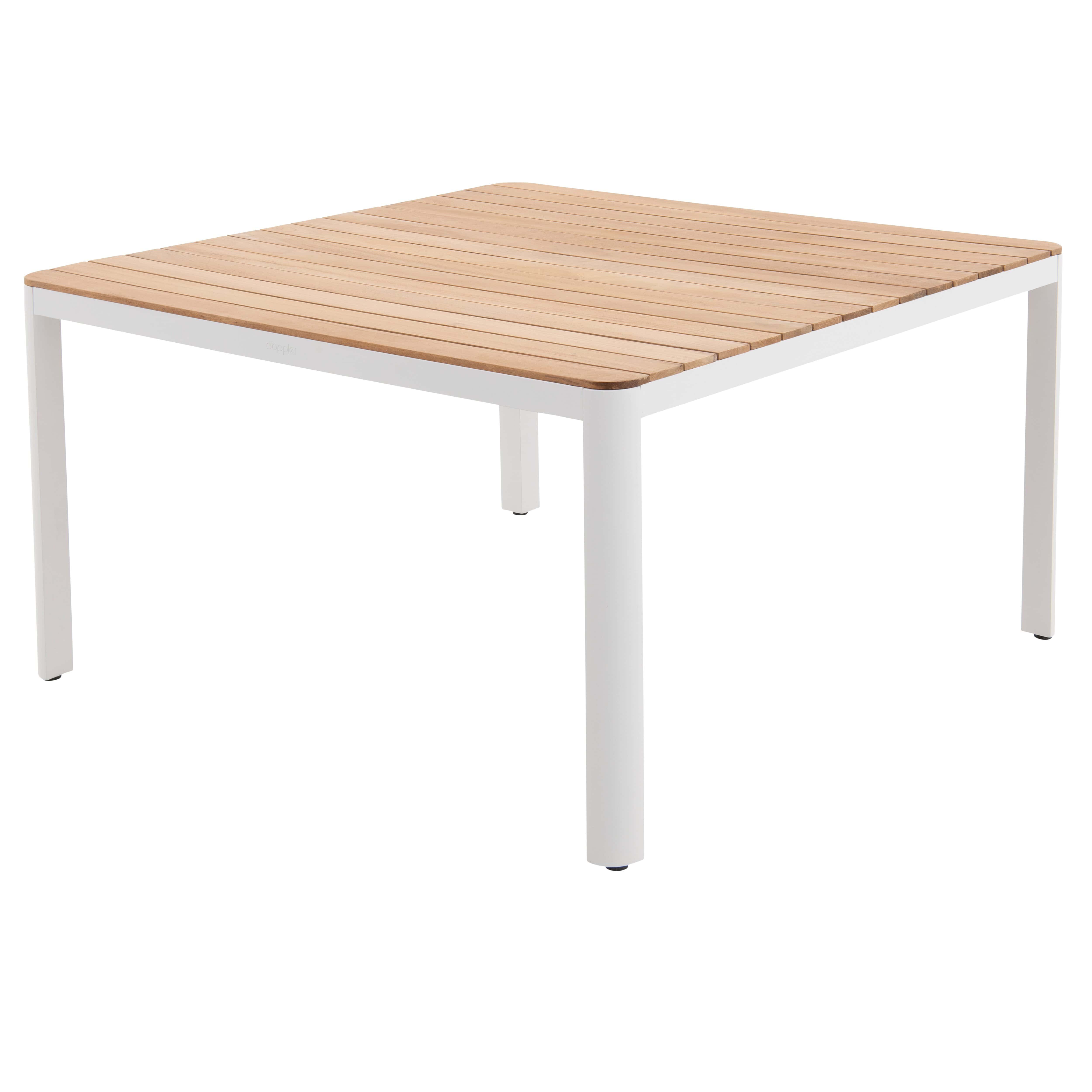Expert Plus table de salle à manger en teck 135x135 cm