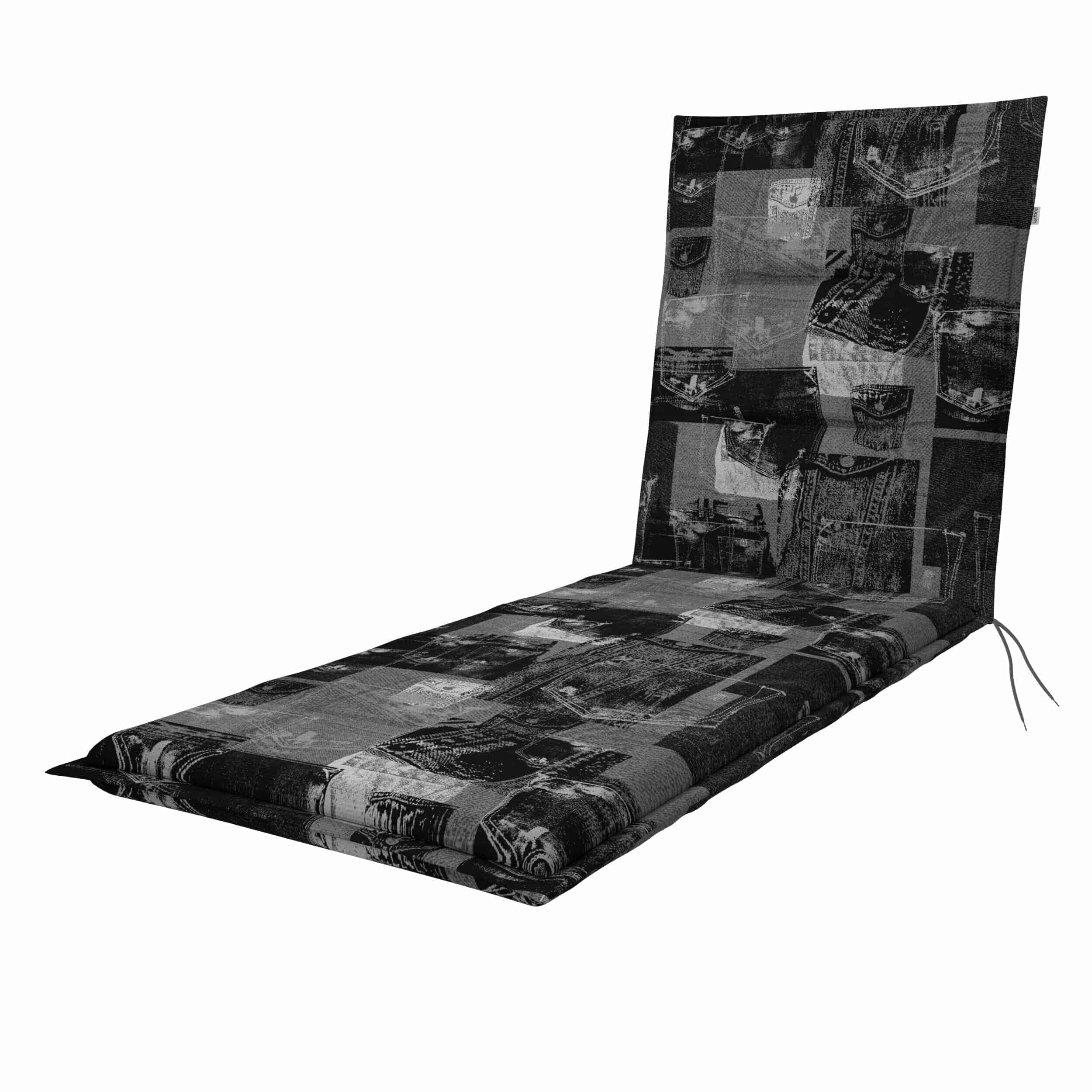 Chaise longue à roulettes Spot