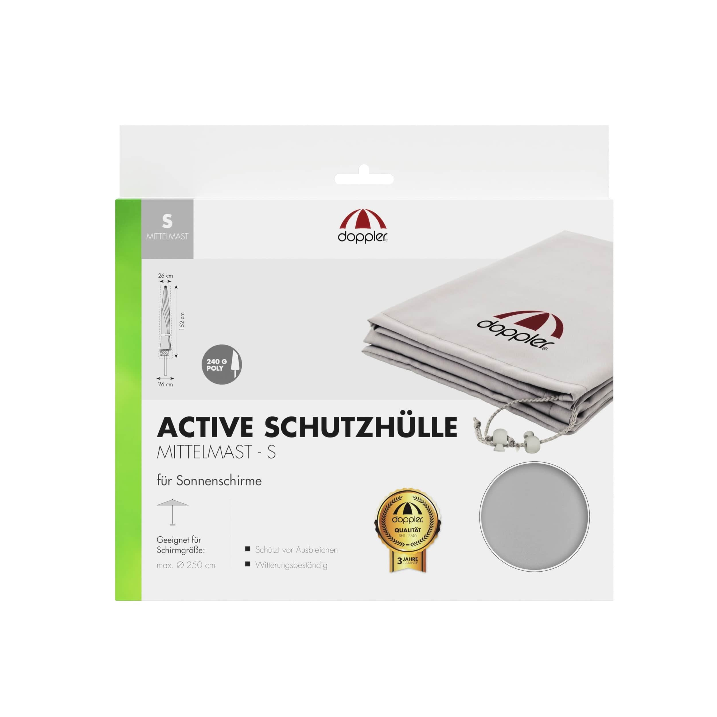 Active housse de protection S pour parasol mât central