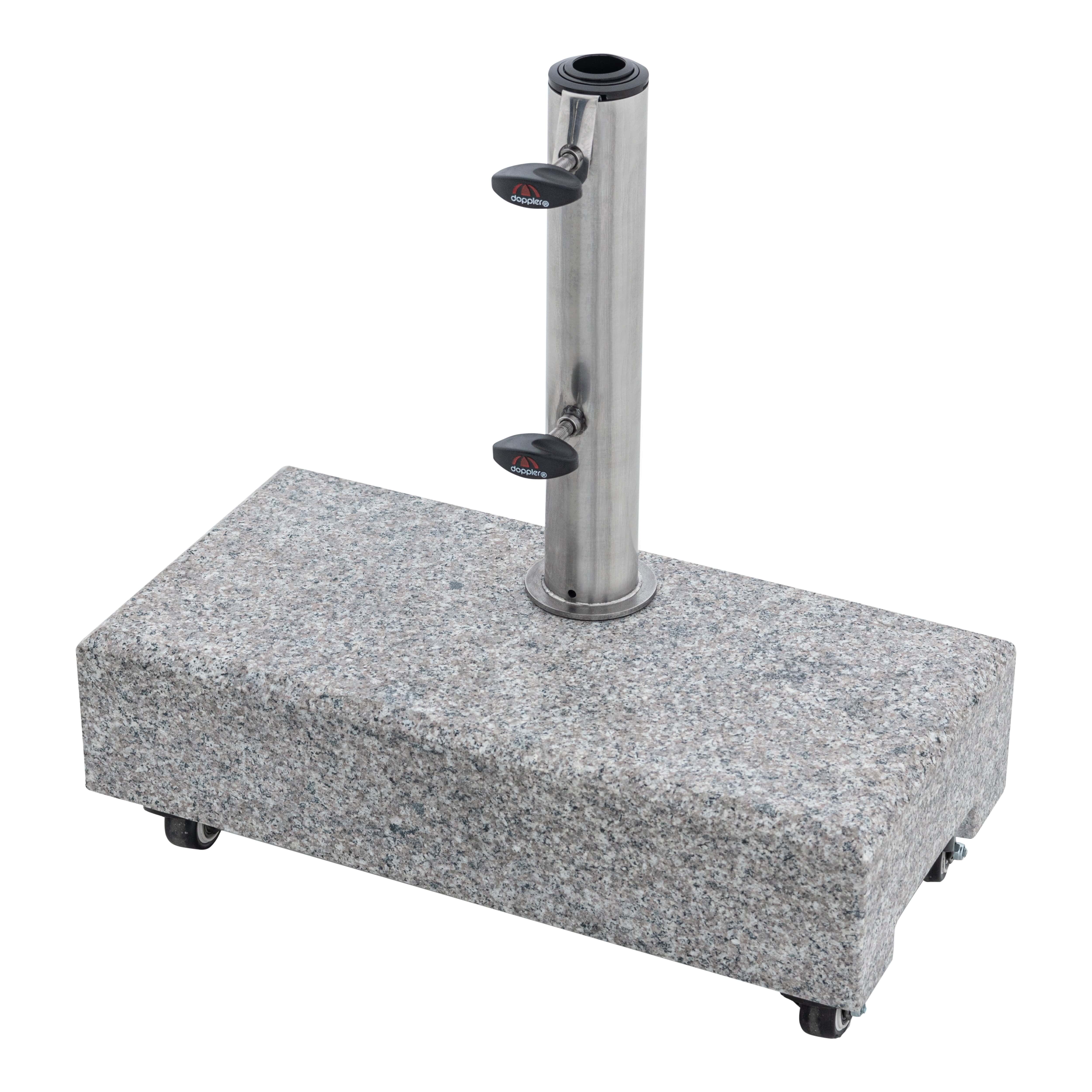 Active socle en granit balcon à roulettes 25 kg