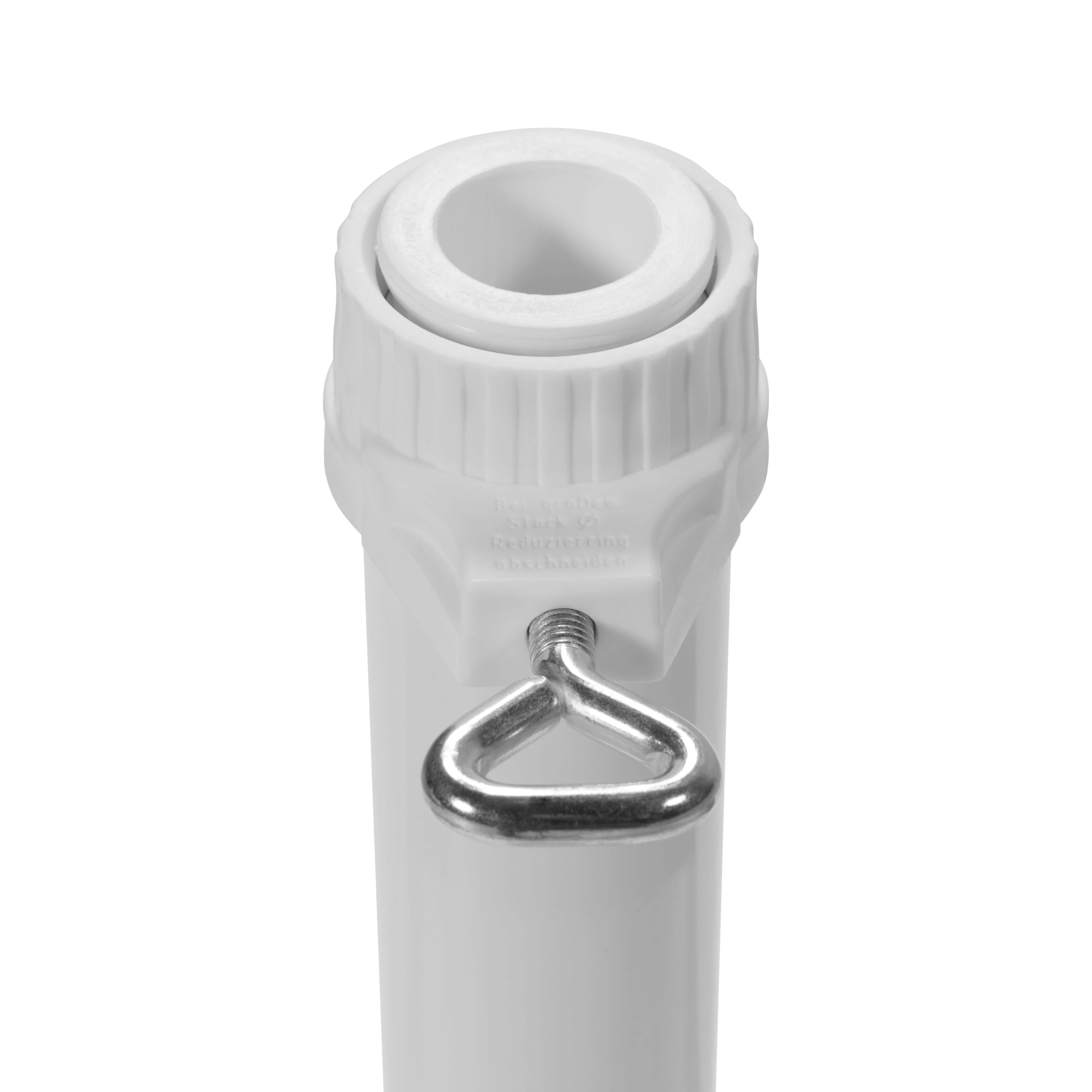 Tube pour socle en béton 25 kg blanc (85899MW)