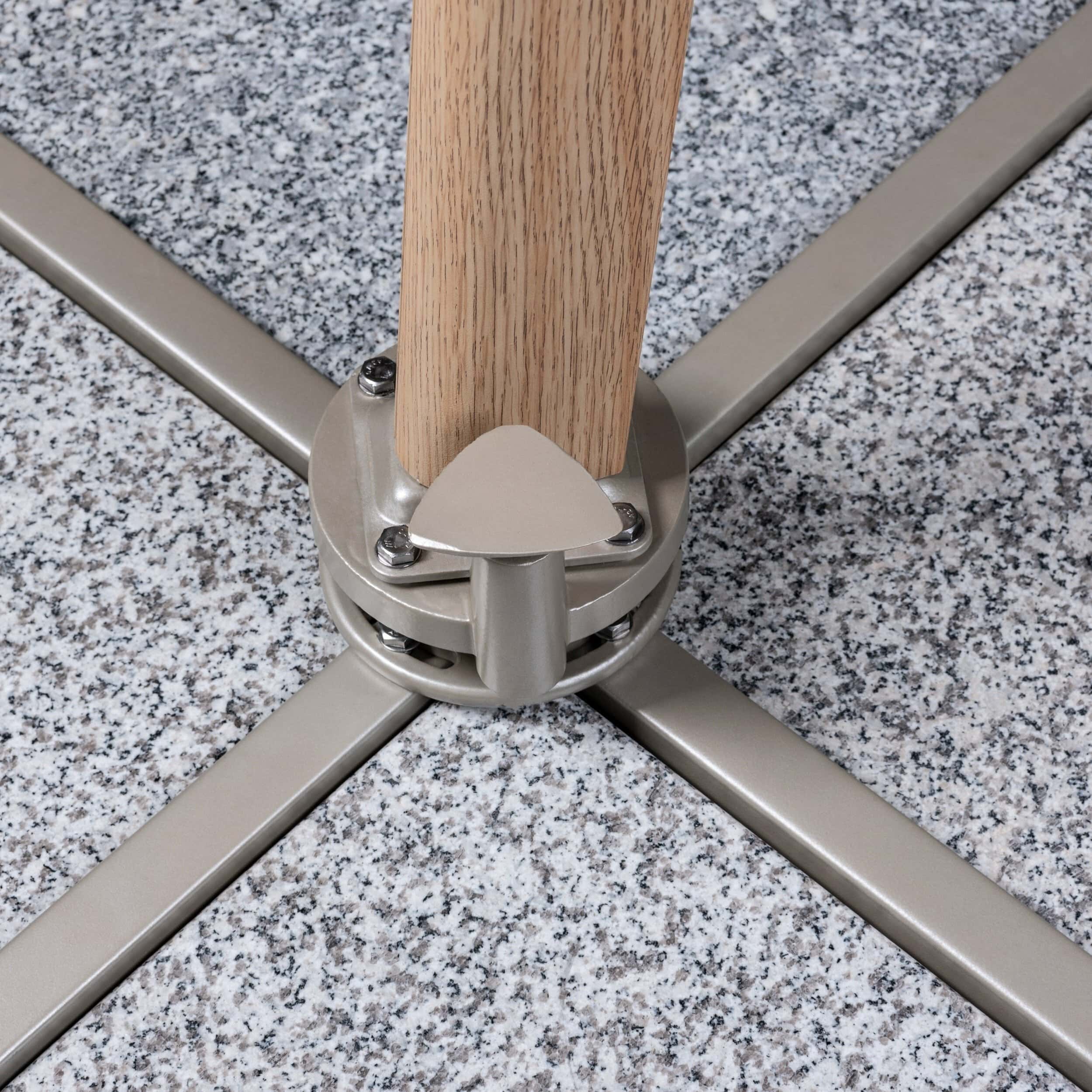 Standfuß für Alu Wood AX Pendel 300x220