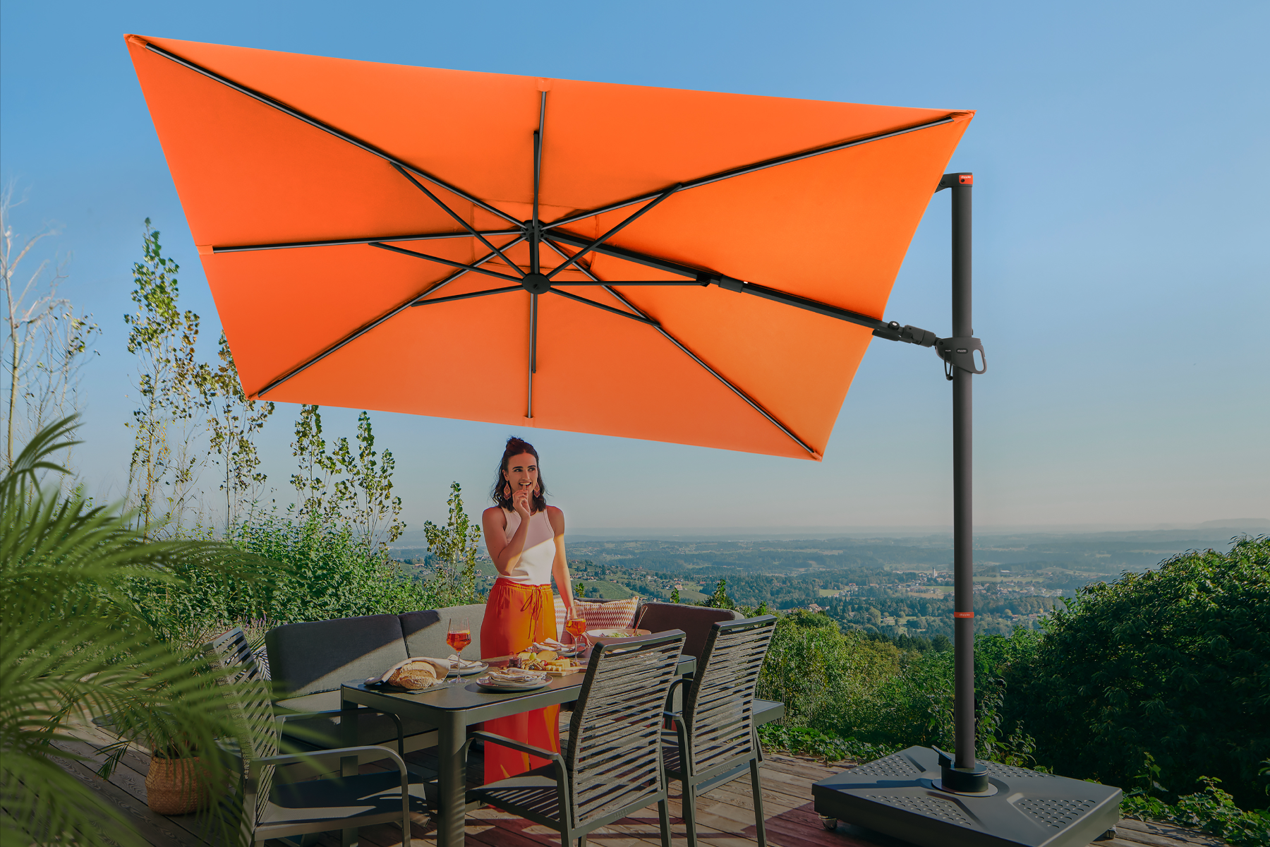 Parasols déportés