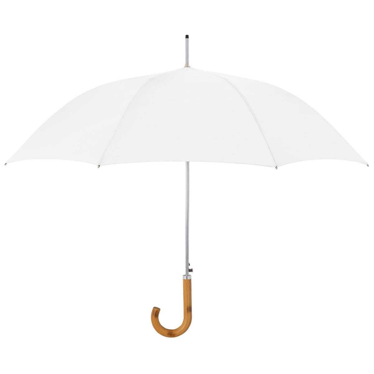 doppler Nature Magic Regenschirm Nahaufnahme des Griff aus Holz